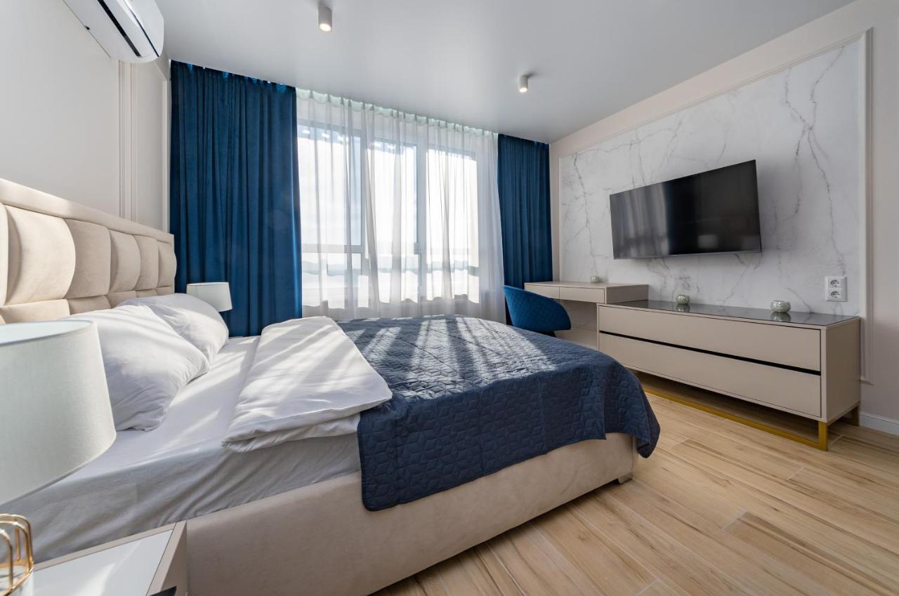 Flatrent Olympic Park, Метро Бориспільська Поруч! Kyiv Exterior foto