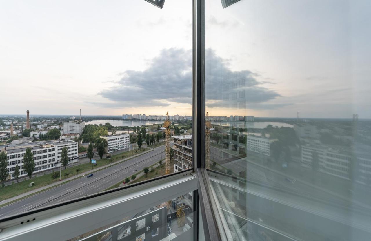 Flatrent Olympic Park, Метро Бориспільська Поруч! Kyiv Exterior foto